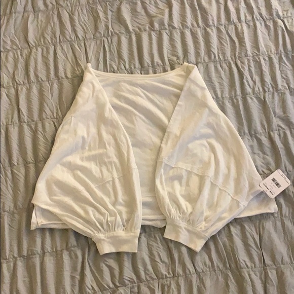 Free People We The Free white crop top - Picture 6 of 8